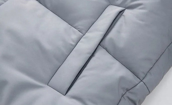 Thickened Water-resistant Quilted Puffer Jacket