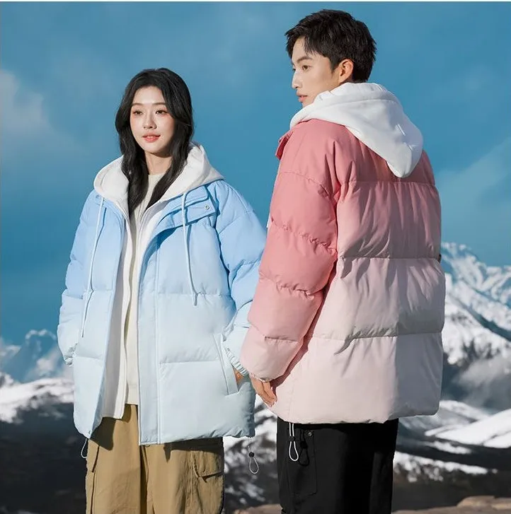 Thickened Water-resistant Quilted Puffer Jacket