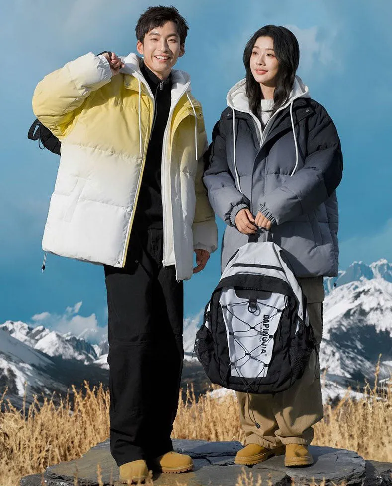 Thickened Water-resistant Quilted Puffer Jacket