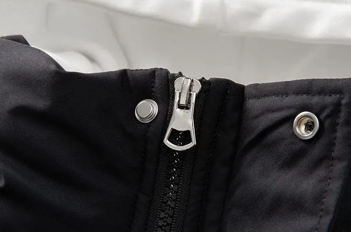 Thickened Water-resistant Quilted Puffer Jacket
