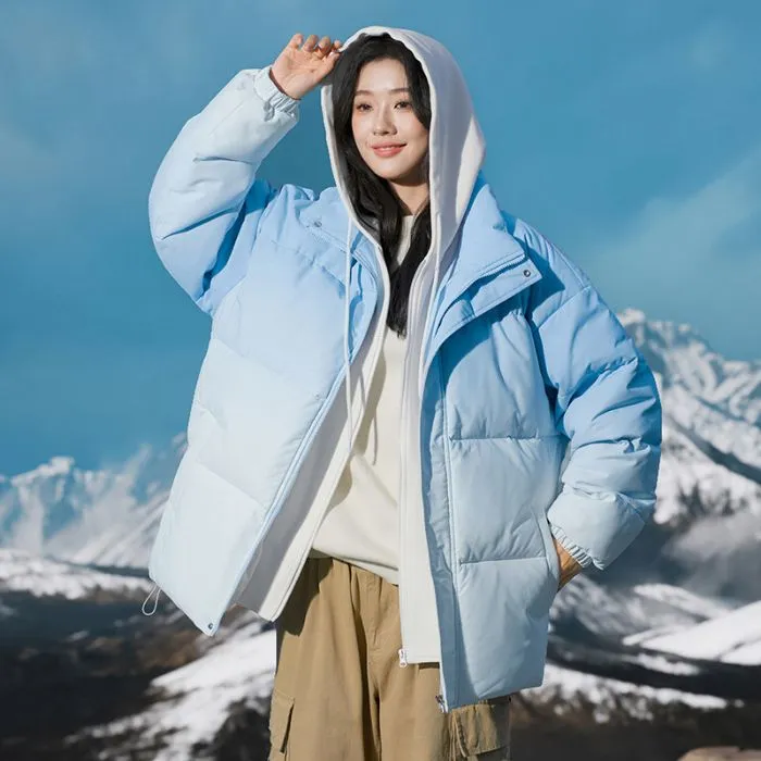 Thickened Water-resistant Quilted Puffer Jacket
