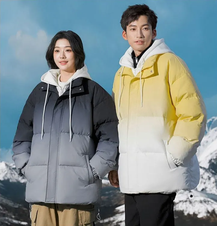 Thickened Water-resistant Quilted Puffer Jacket