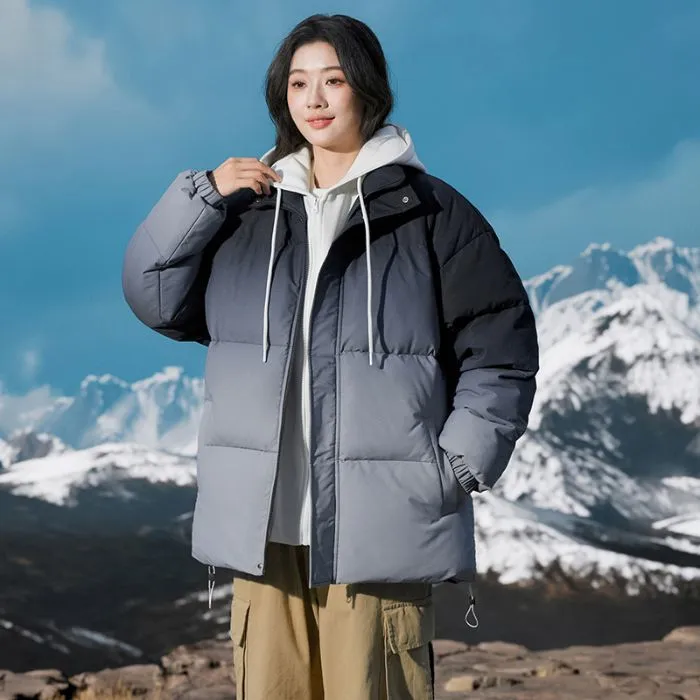 Thickened Water-resistant Quilted Puffer Jacket