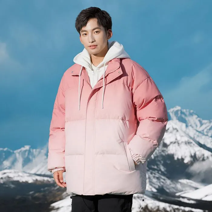 Thickened Water-resistant Quilted Puffer Jacket