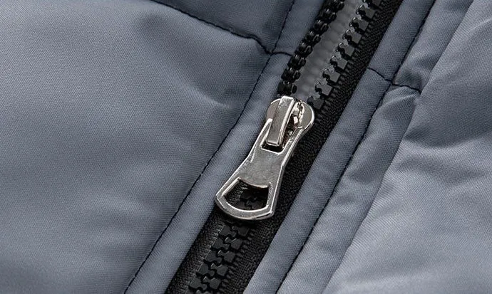 Thickened Water-resistant Quilted Puffer Jacket