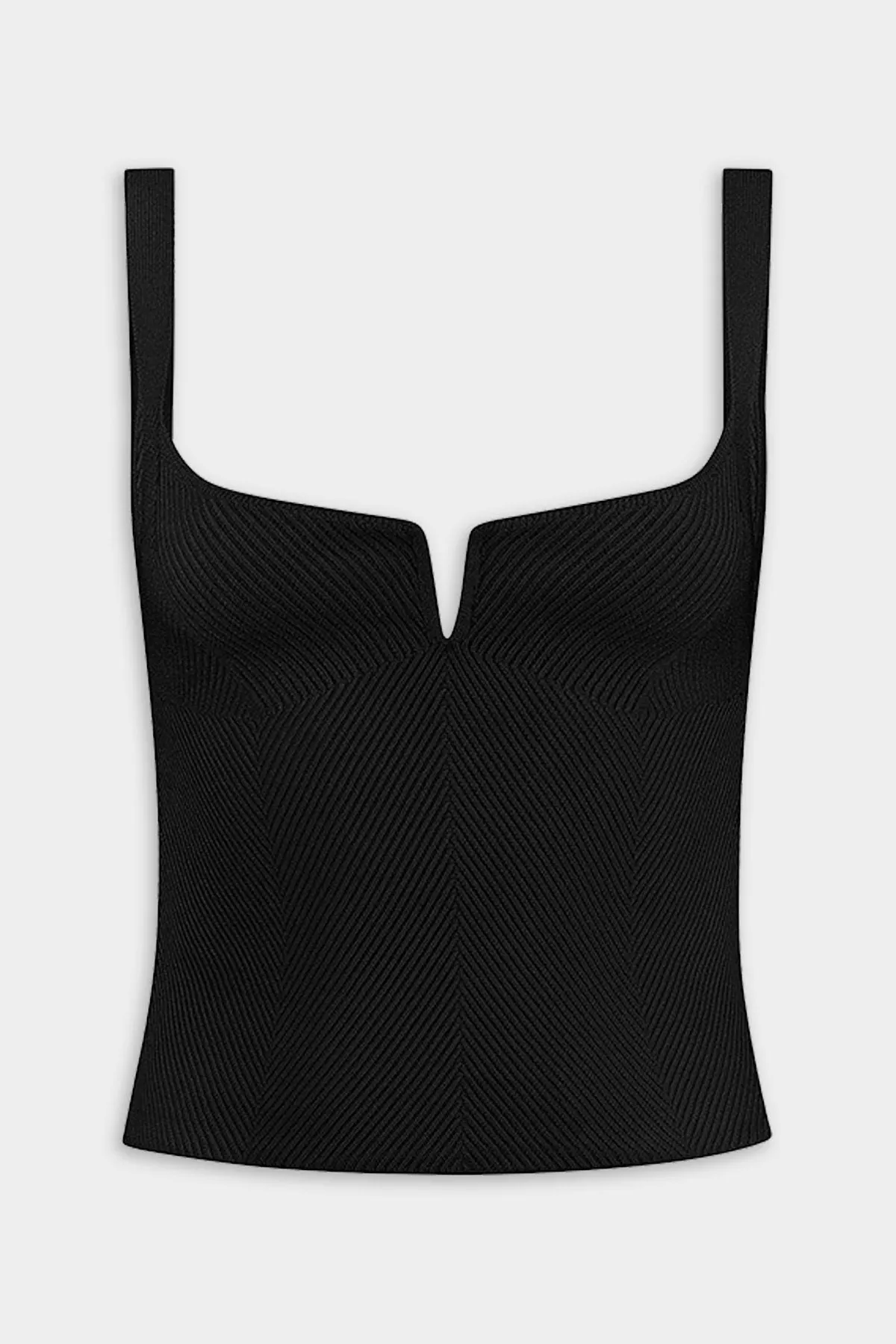 Tindaya Knit Top in Black