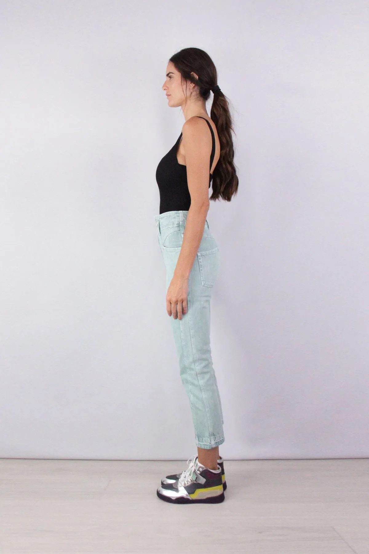 Tindaya Knit Top in Black