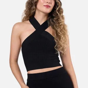 Top cruzado Sculpt Knit