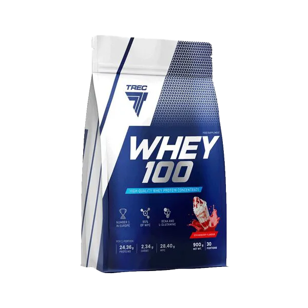 Trec Nutrition Whey 100, Cookies - 900 grams
