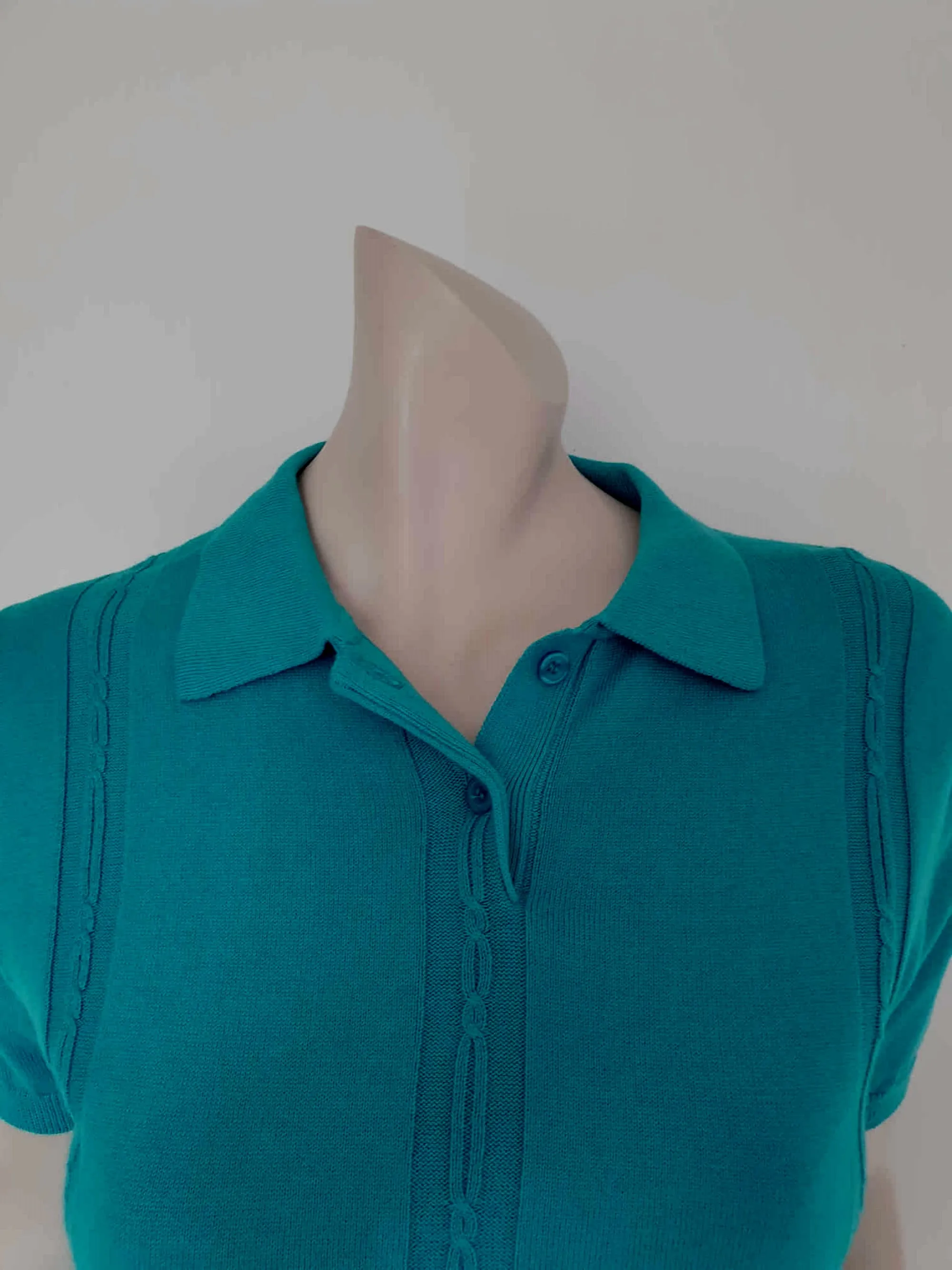 Turquoise Knit Top by Slade - S