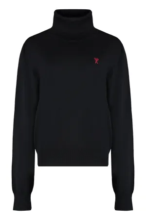 Turtleneck merino wool sweater