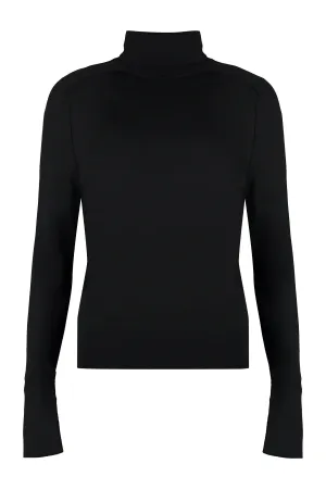 Turtleneck merino wool sweater