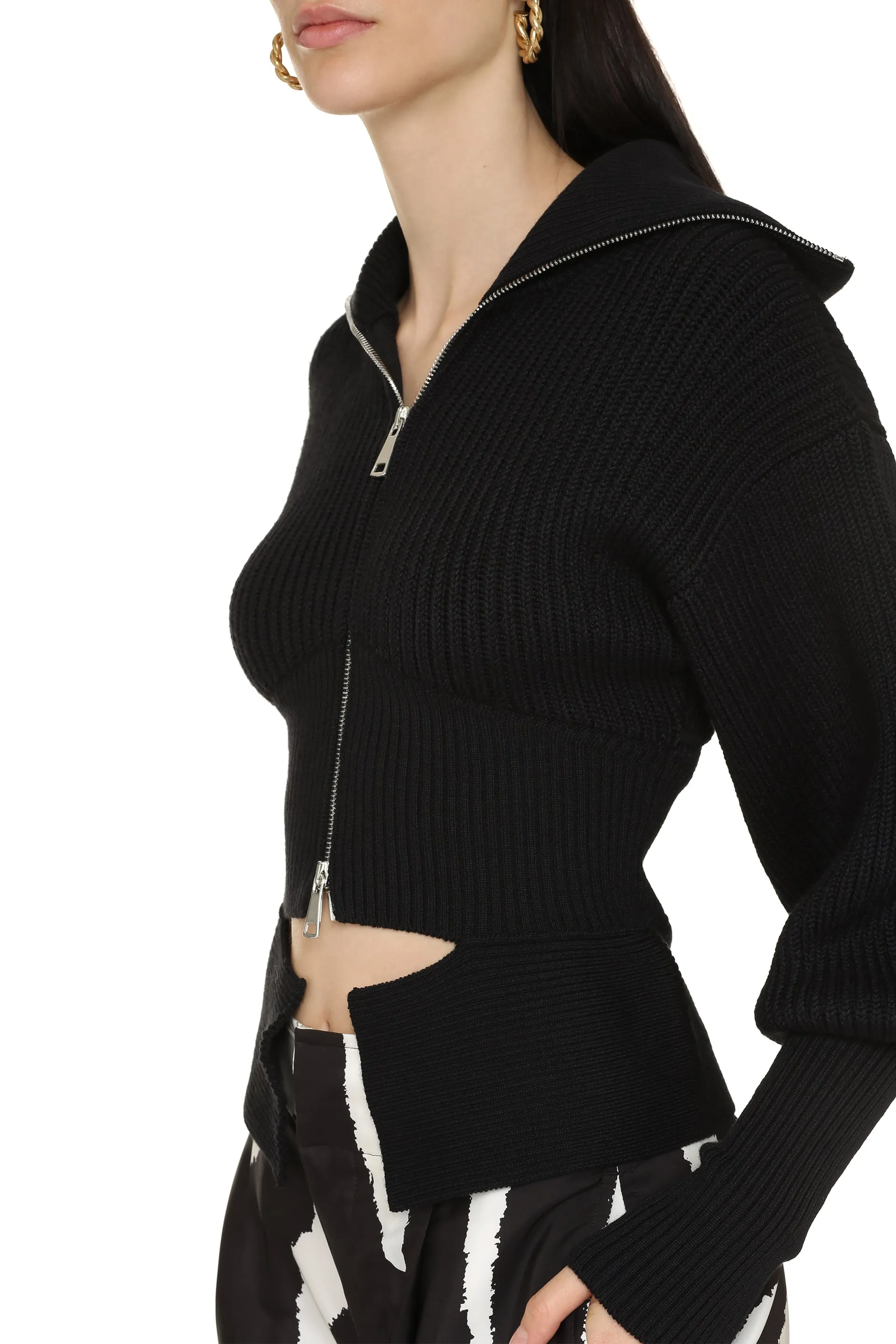 Turtleneck merino wool sweater