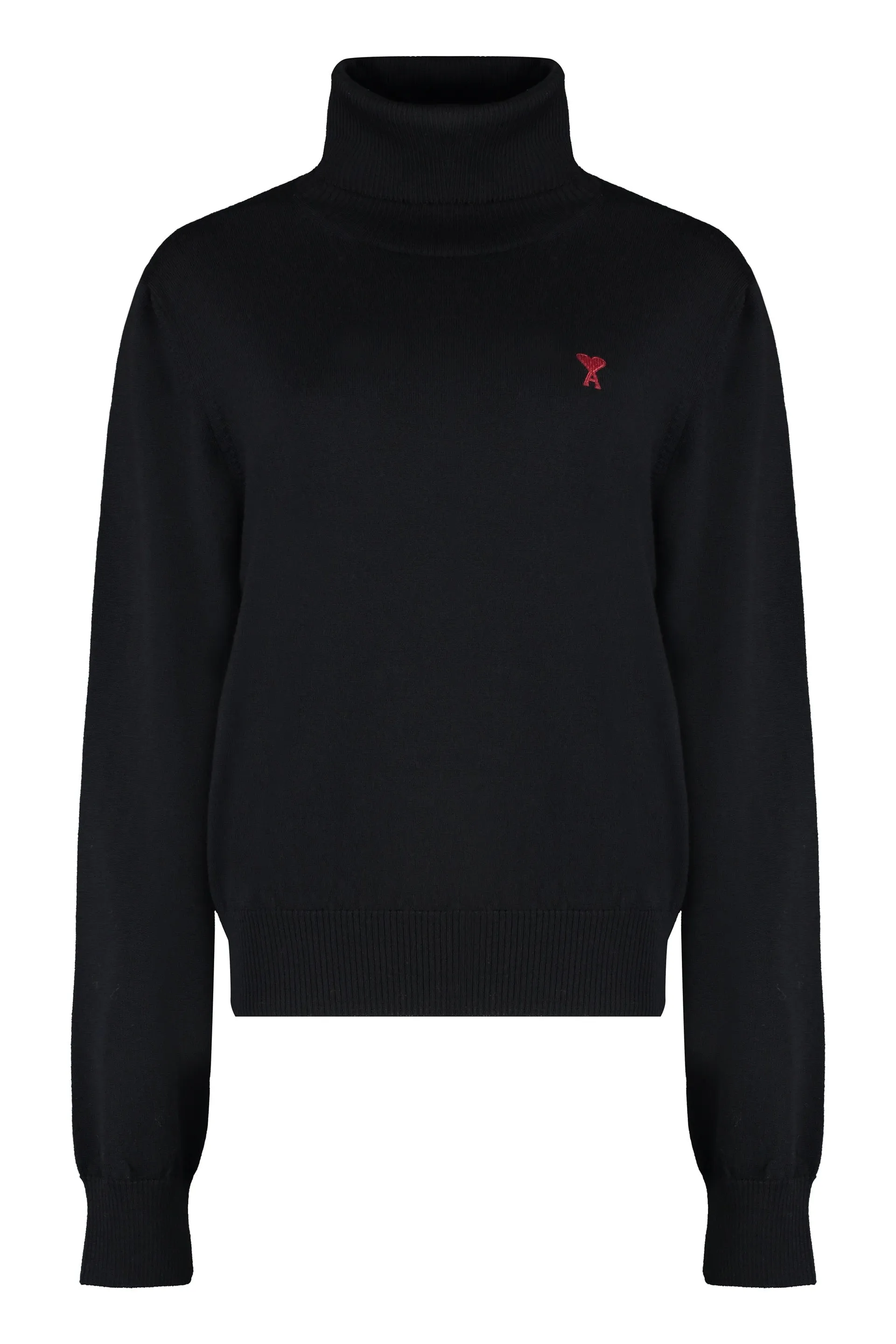 Turtleneck merino wool sweater