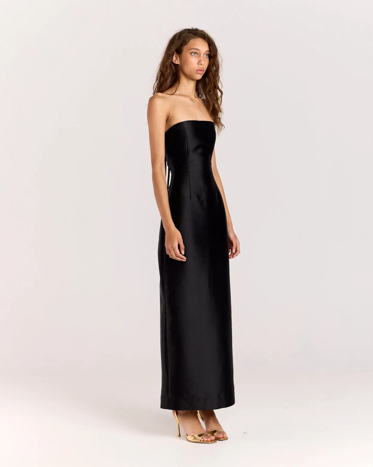 Twill Column Dress