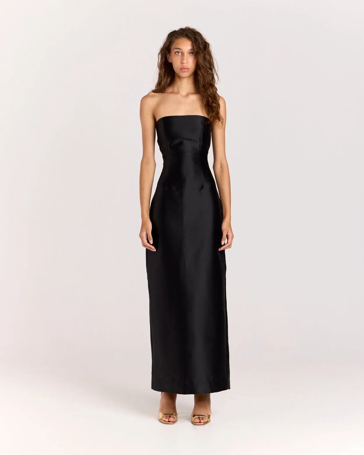 Twill Column Dress