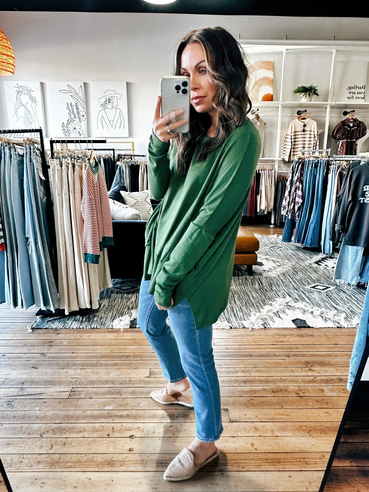 Two Pocket Knit Pullover-5 Colors -ALL SALES FINAL