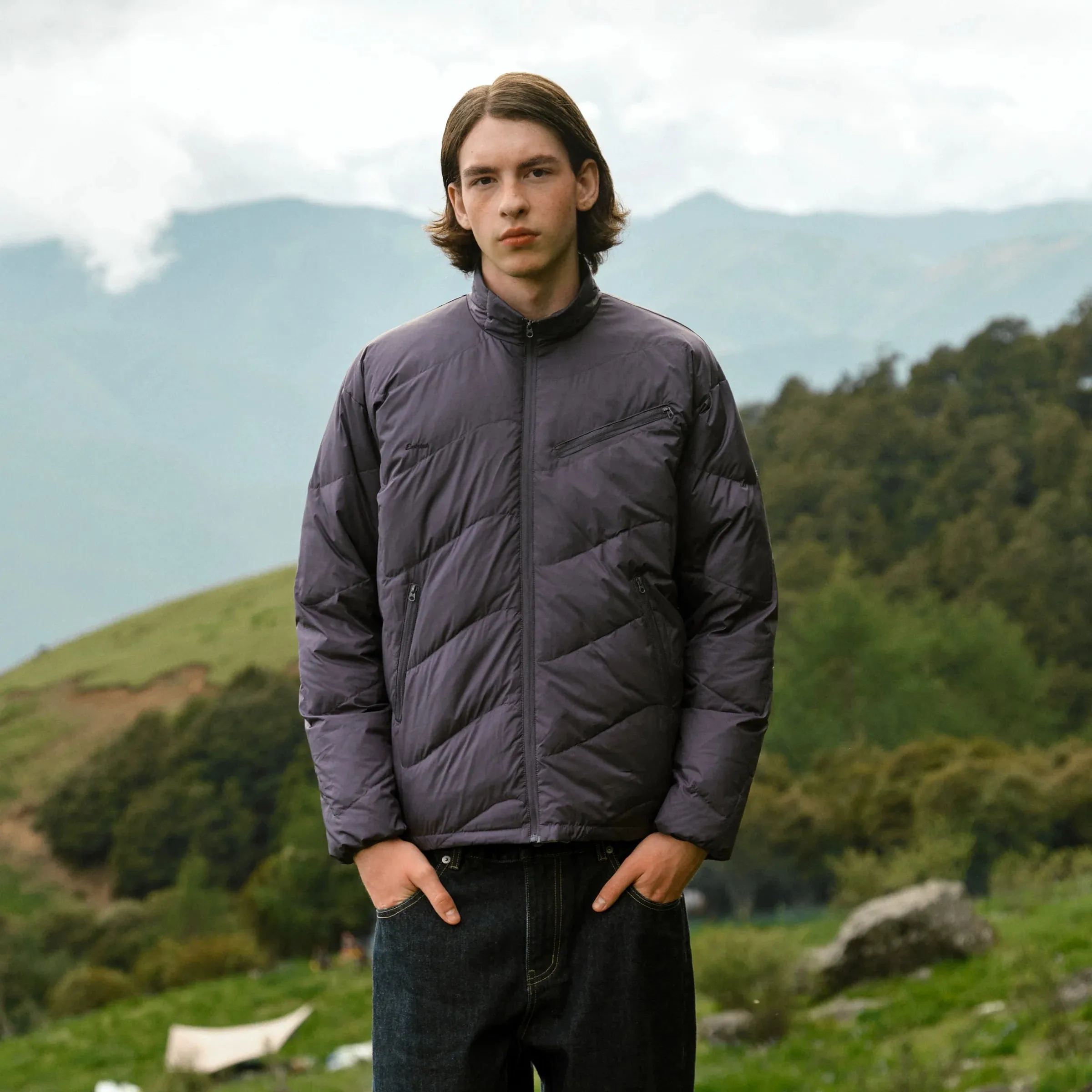 Ultra-Light Quilted Down Jacket