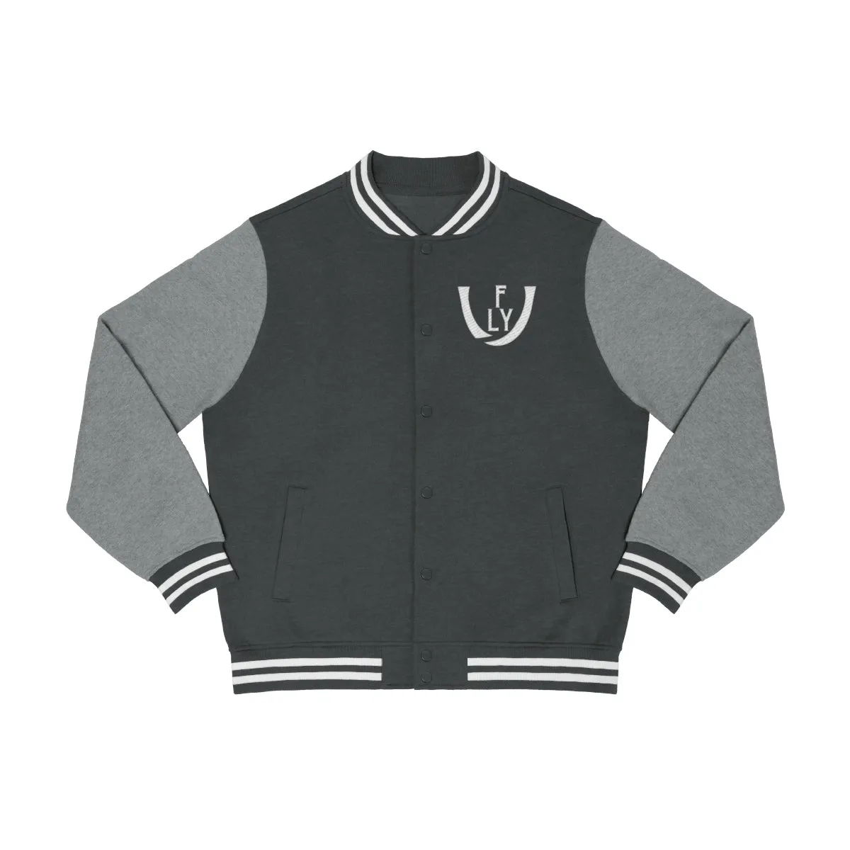 Unidentifly Varsity Jacket (front logo)
