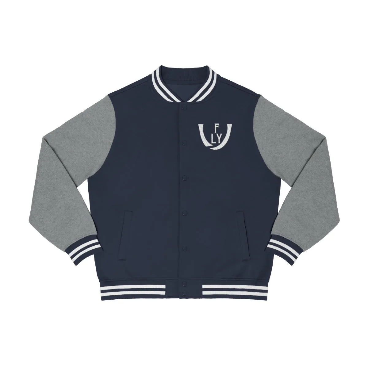 Unidentifly Varsity Jacket (front logo)