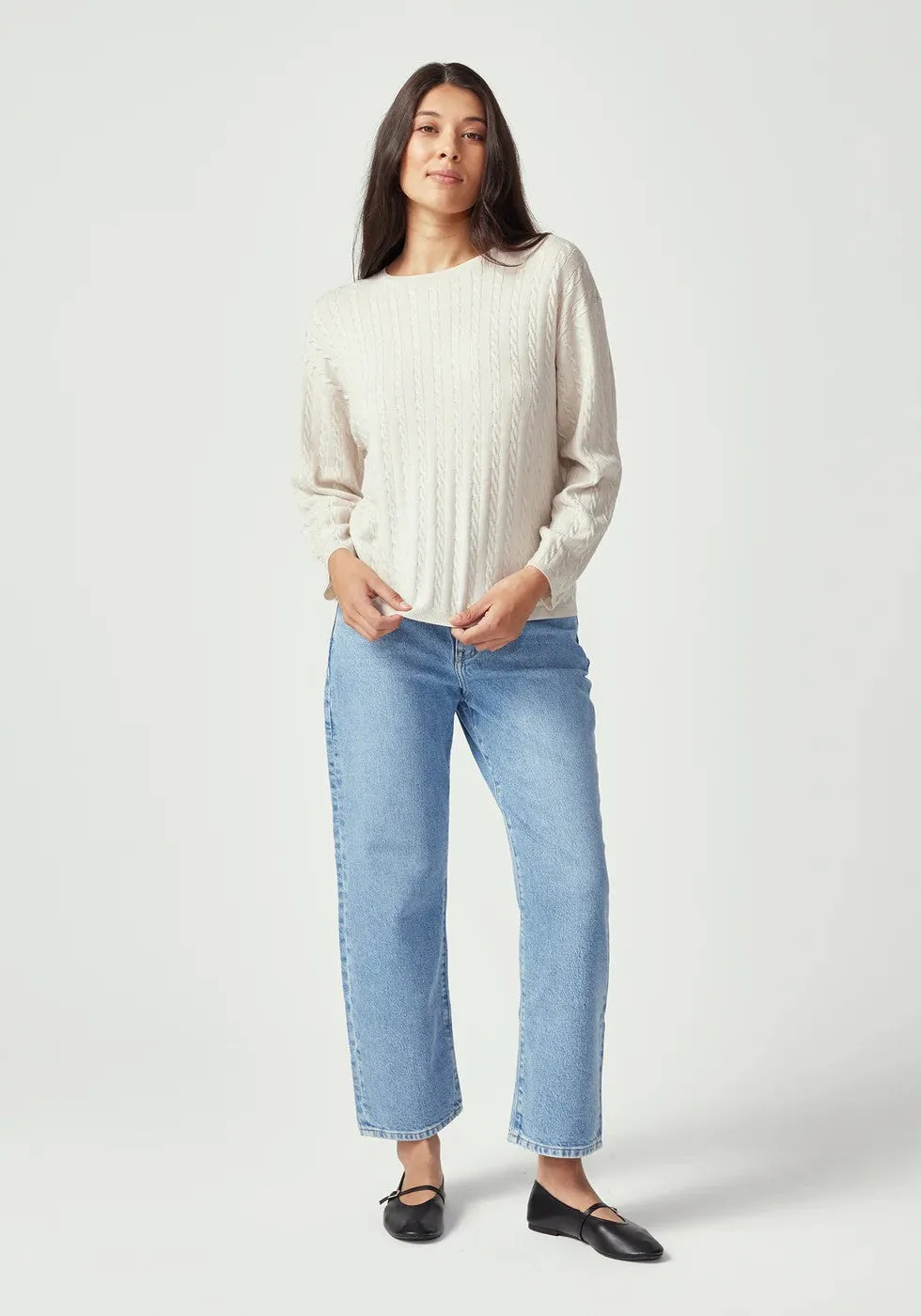 UNTOUCHED WORLD Dove Sweater