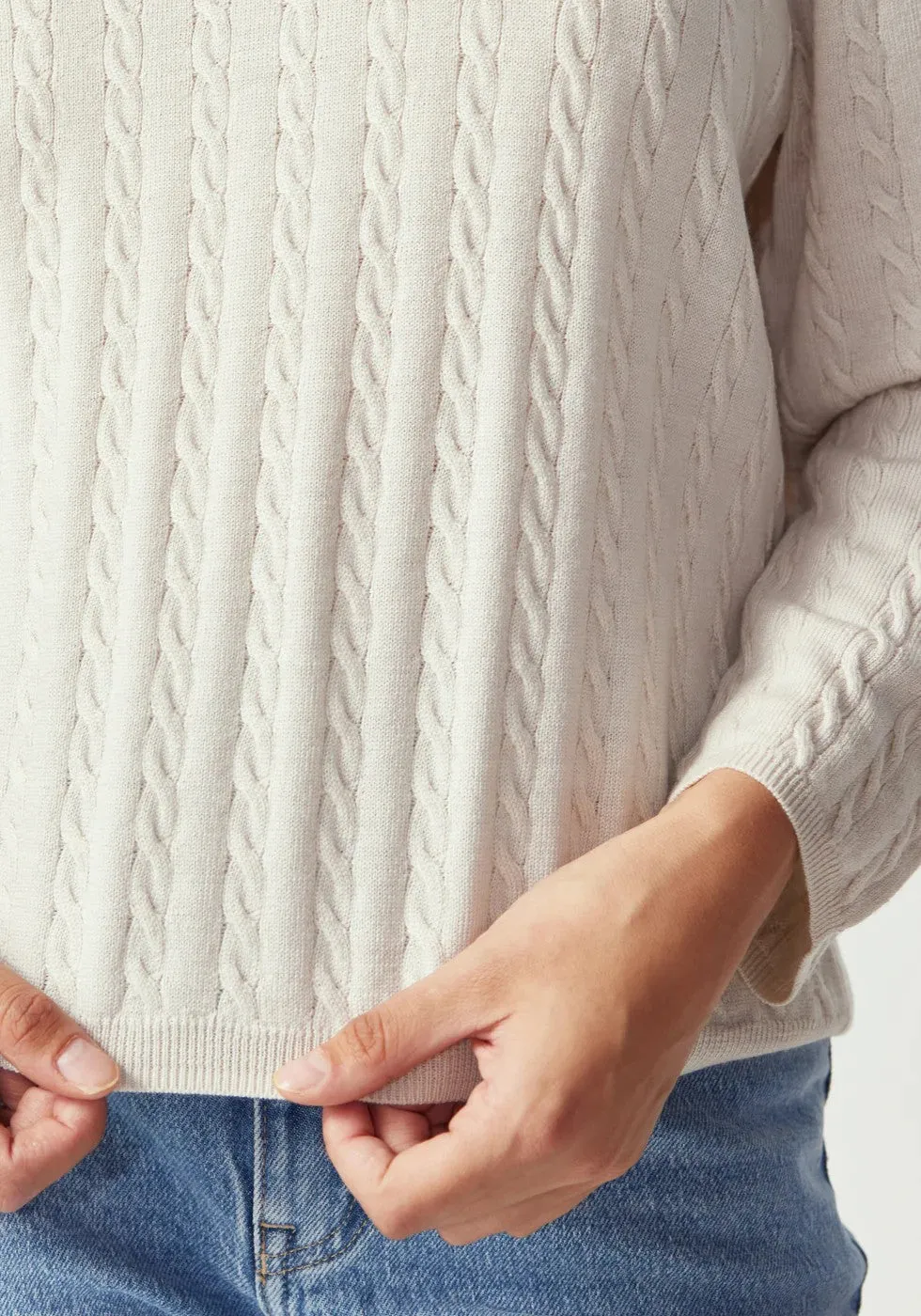 UNTOUCHED WORLD Dove Sweater