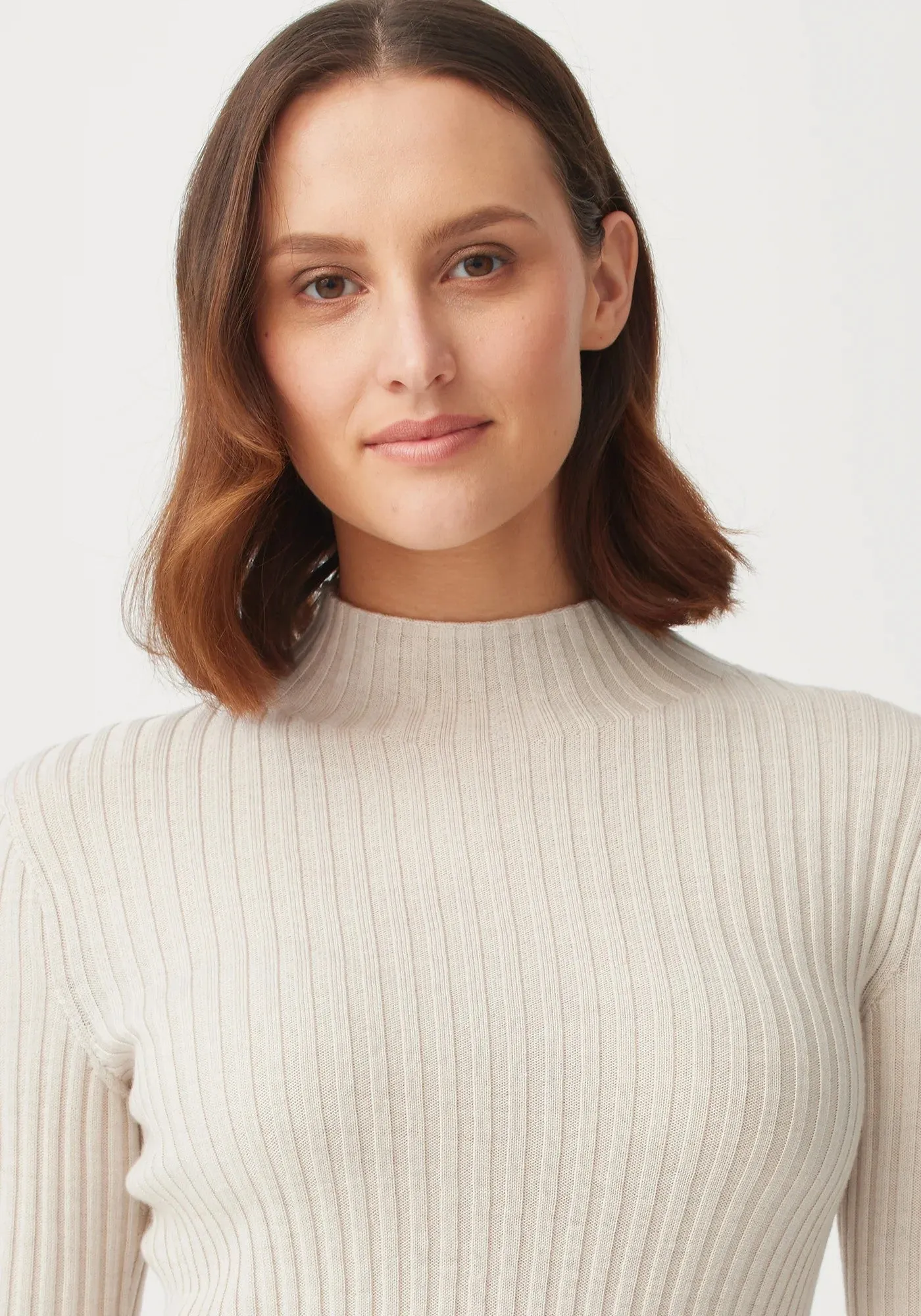 UNTOUCHED WORLD Lucia Funnel Neck