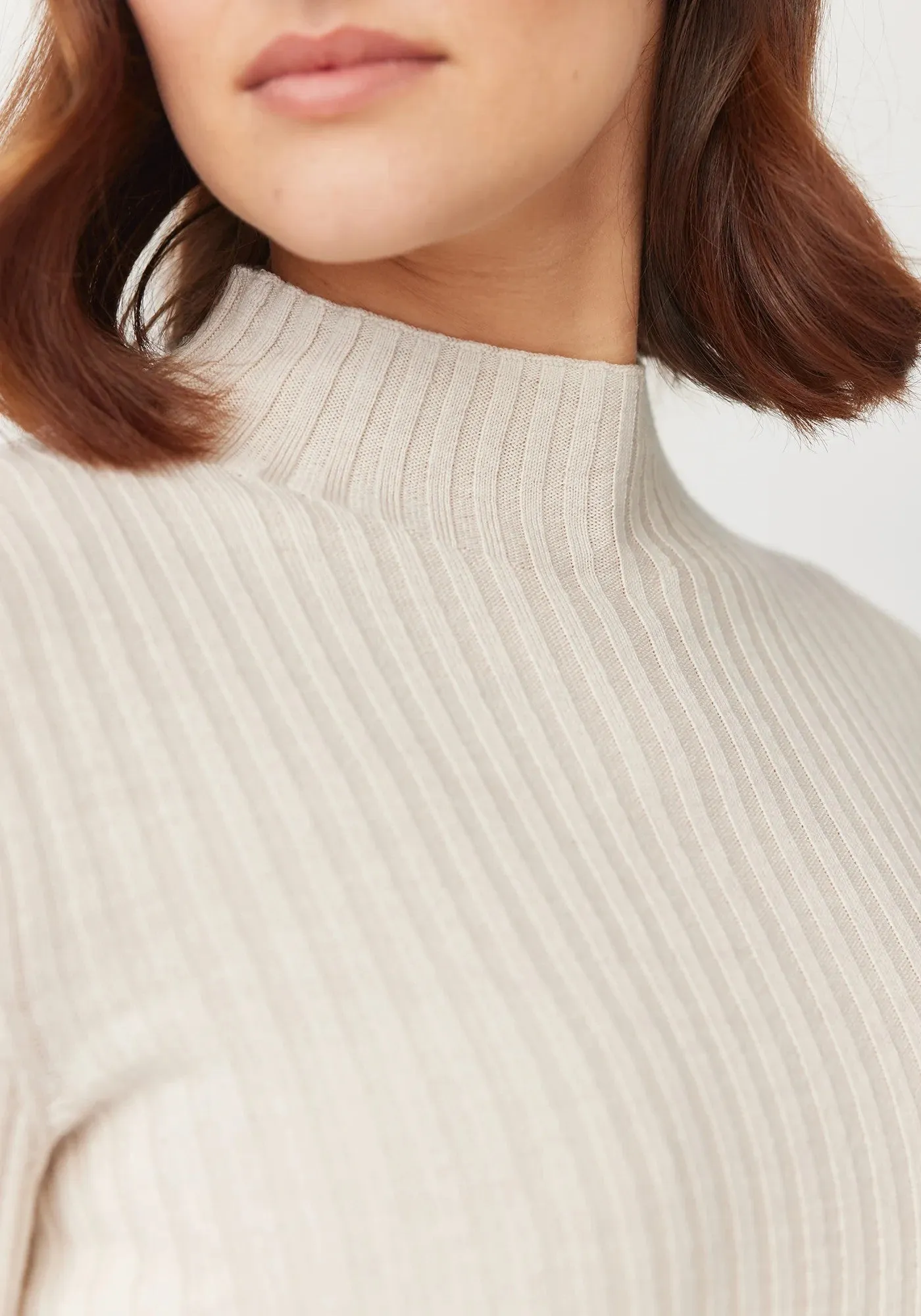 UNTOUCHED WORLD Lucia Funnel Neck