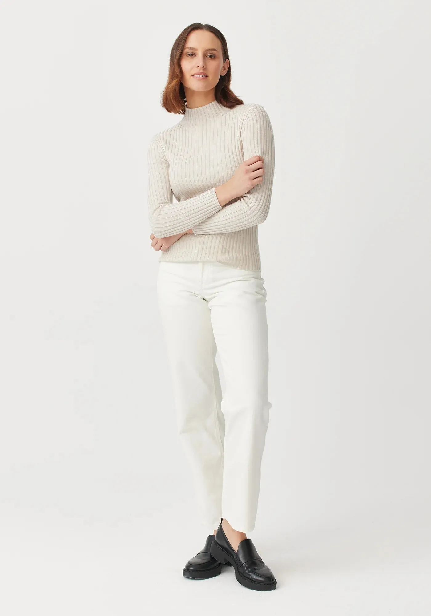 UNTOUCHED WORLD Lucia Funnel Neck