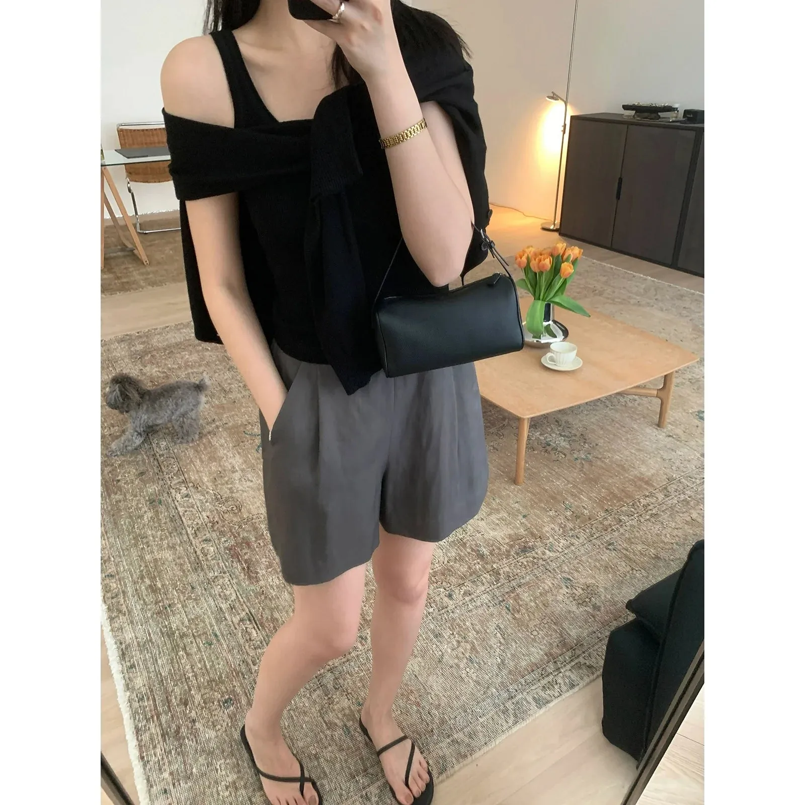 Versatile Merino Silk Cardigan Set