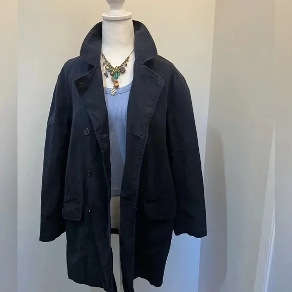 Vintage Paradox Navy Chore Barn Jacket
