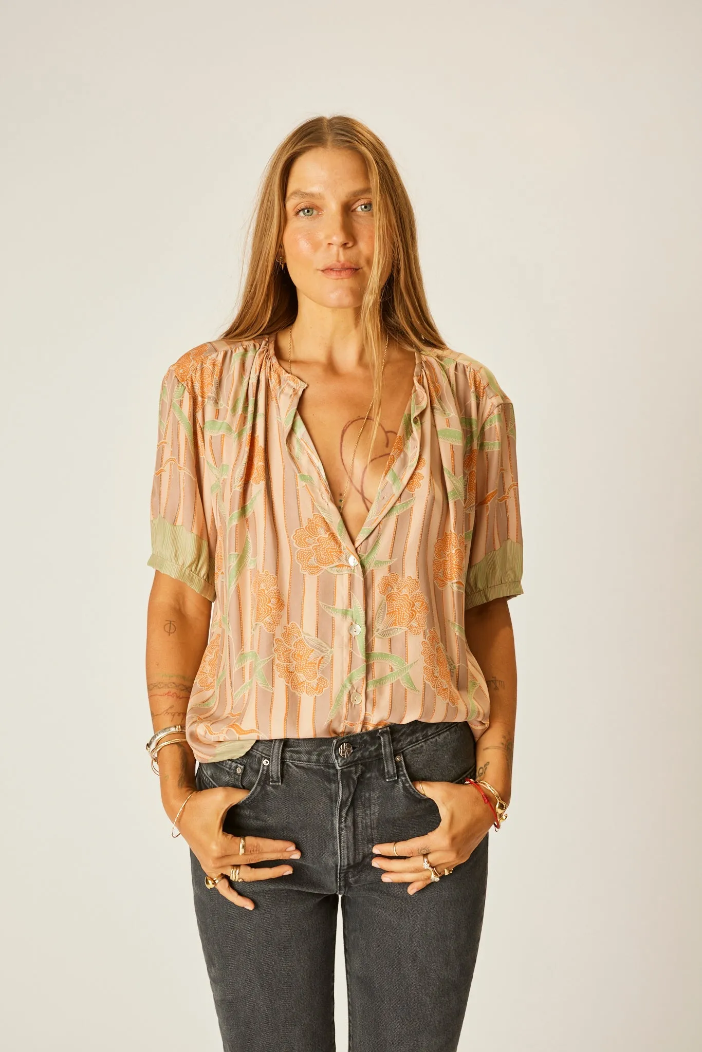 VIOLET TOP