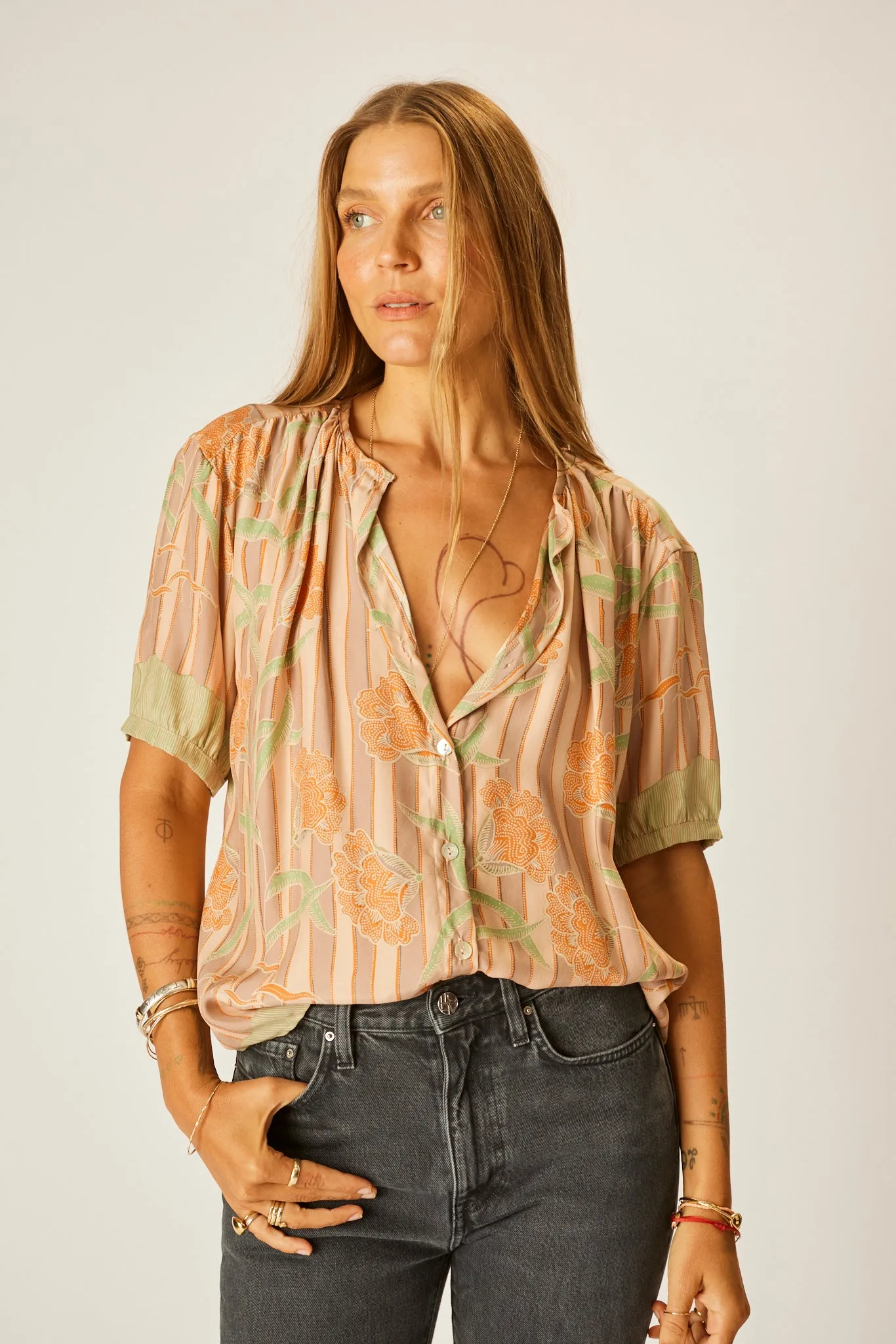 VIOLET TOP