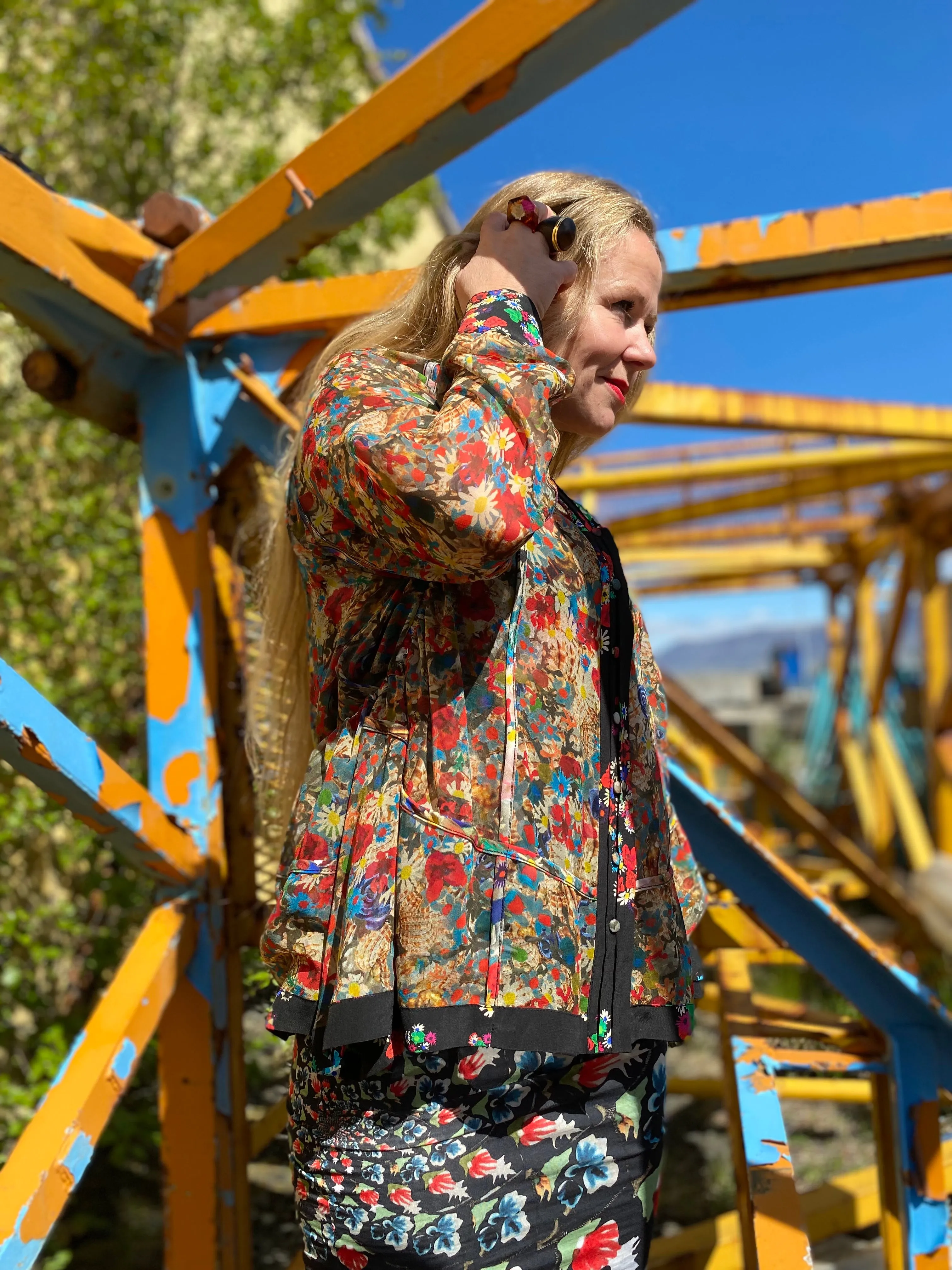 Wangari Blouse - Um auðugan garð að gresja
