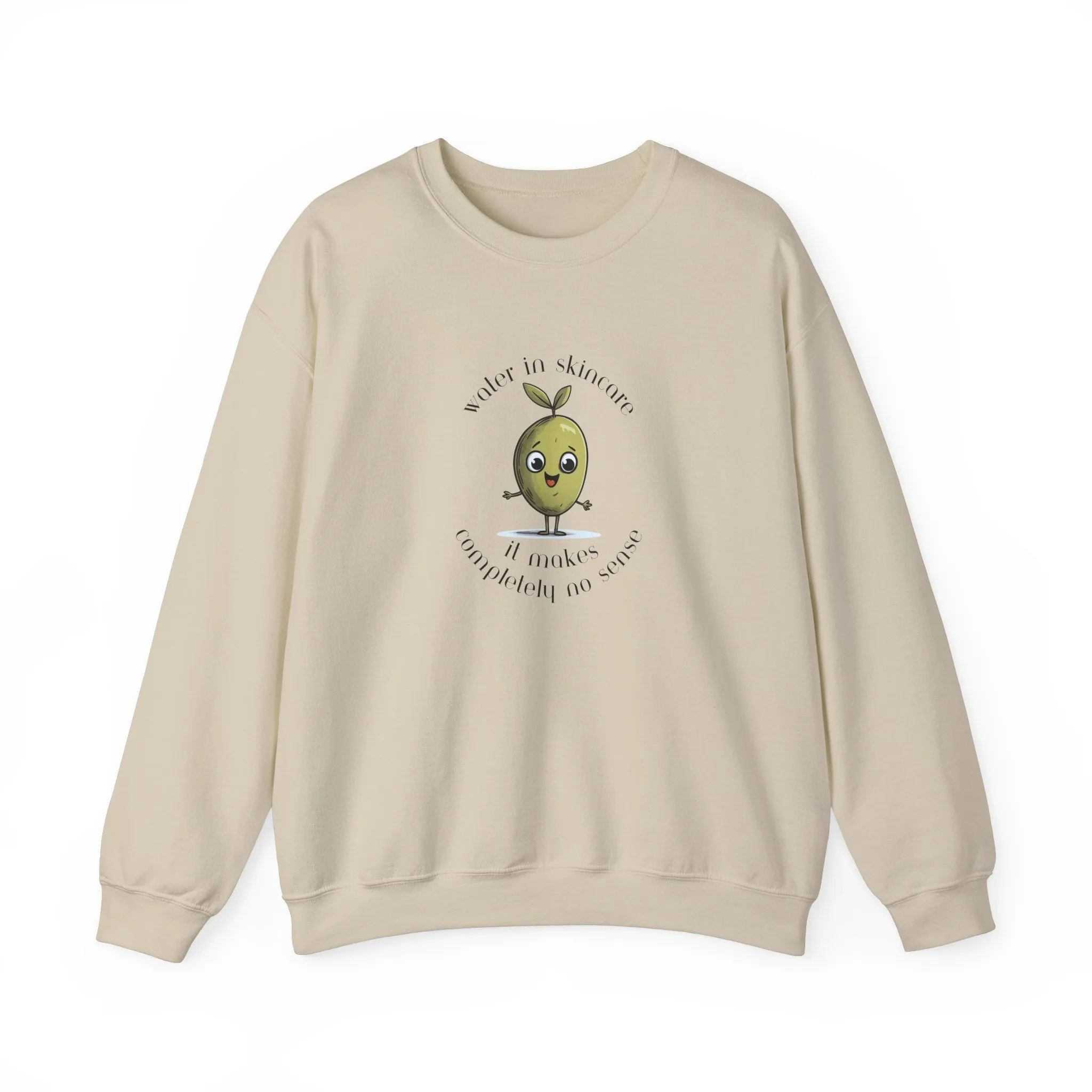 Water in skincare / waterless beauty / olive tree / Unisex Heavy Blend™ Crewneck Sweatshirt