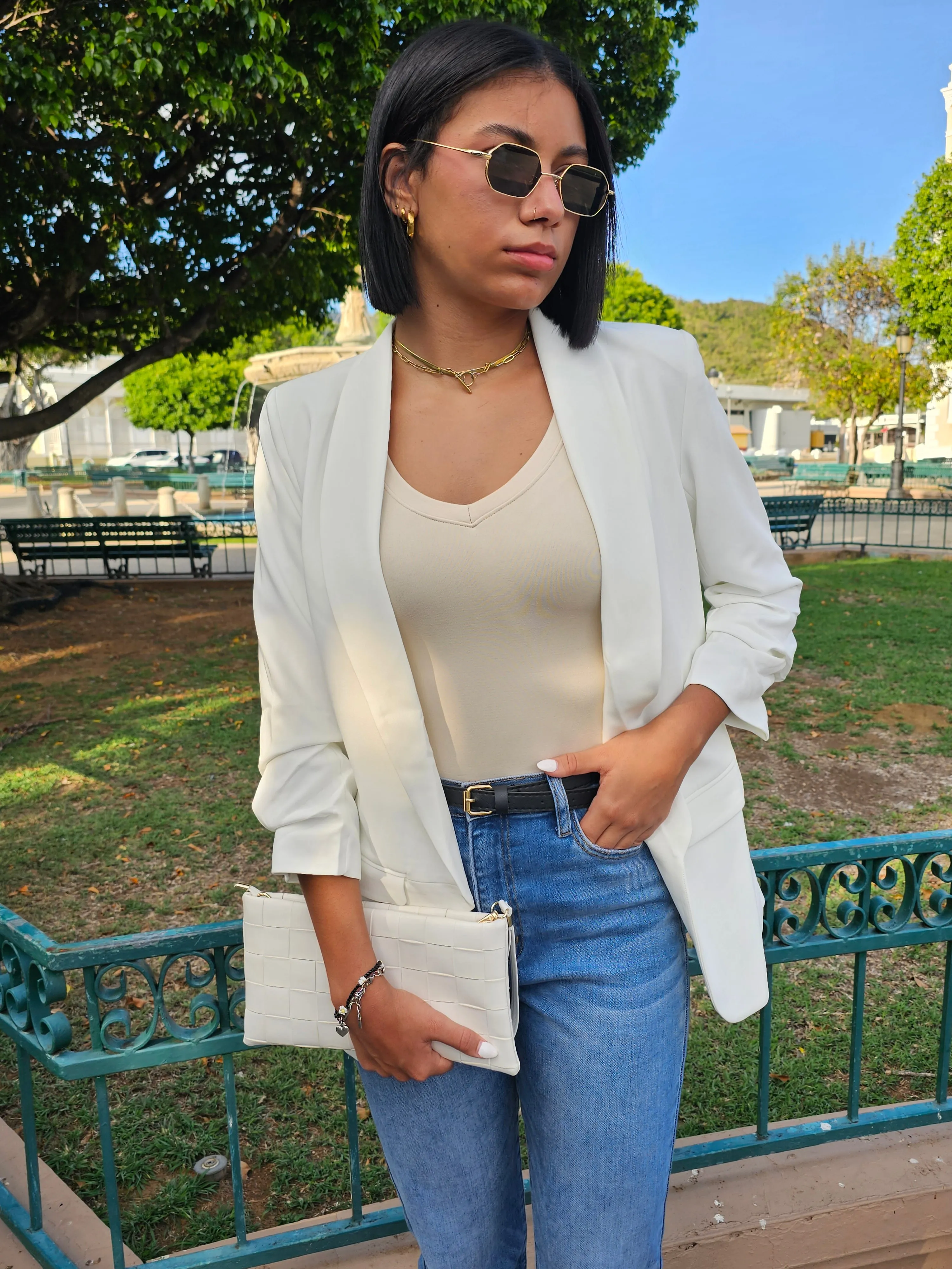 White & Black Blazers