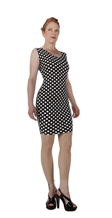 White Polka Dot Dress