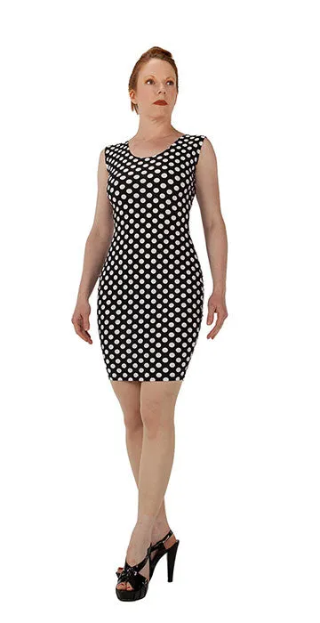 White Polka Dot Dress