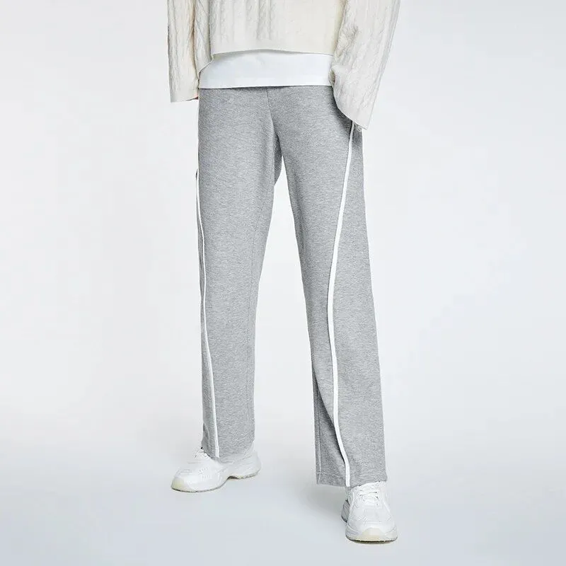 Women Casual Contrast Color Sweatpants