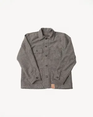 Wool Blend Multi-Nep Chore Coat - Brown