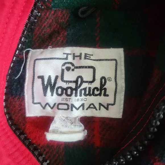 Woolrich Womens Red Utility Jacket