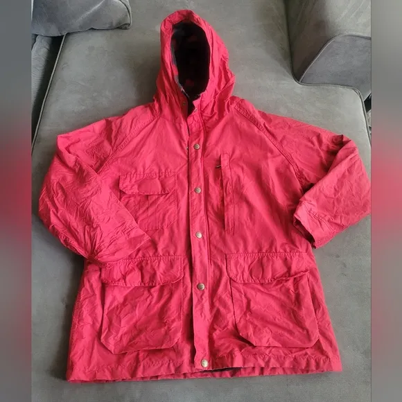 Woolrich Womens Red Utility Jacket
