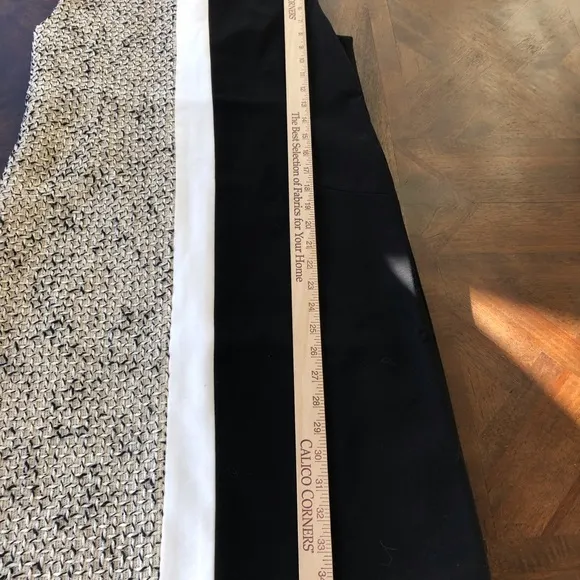 Worth Color Block Beige Tan Cream Black Knit Dress