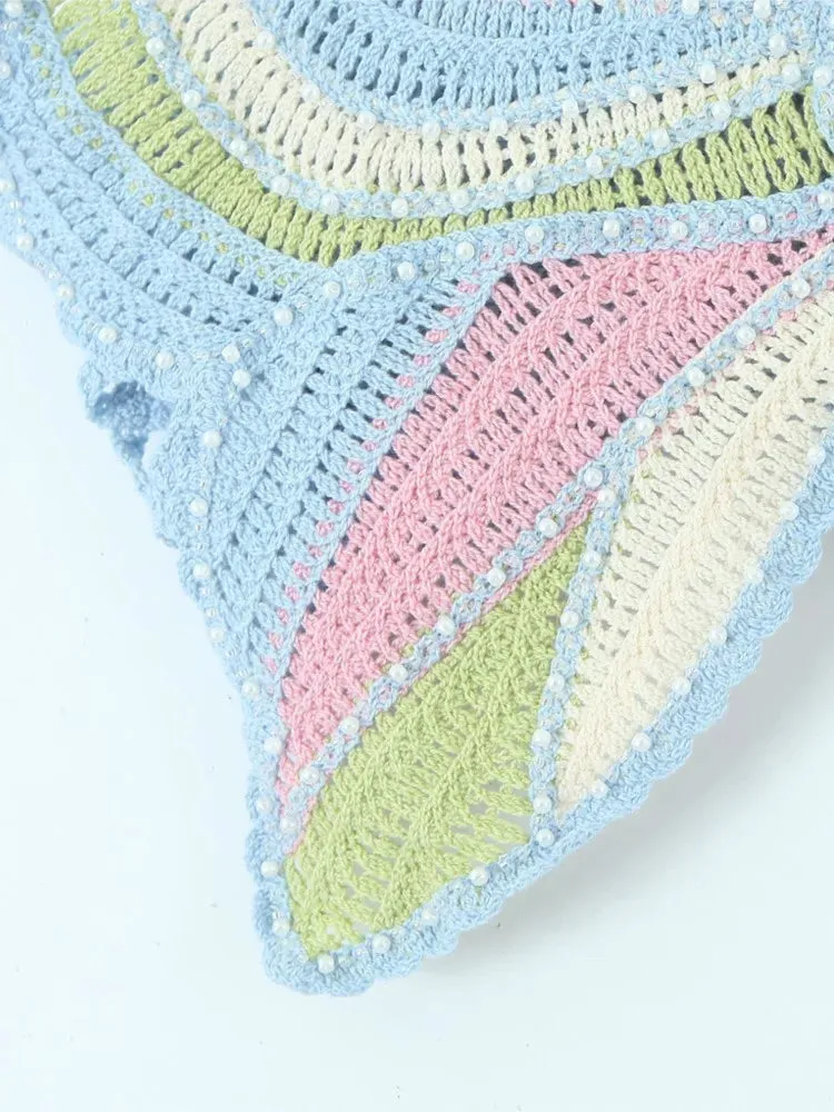 Y2K Butterfly Knit Tank