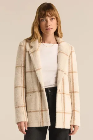Z Supply Roxanna Windowpane Blazer