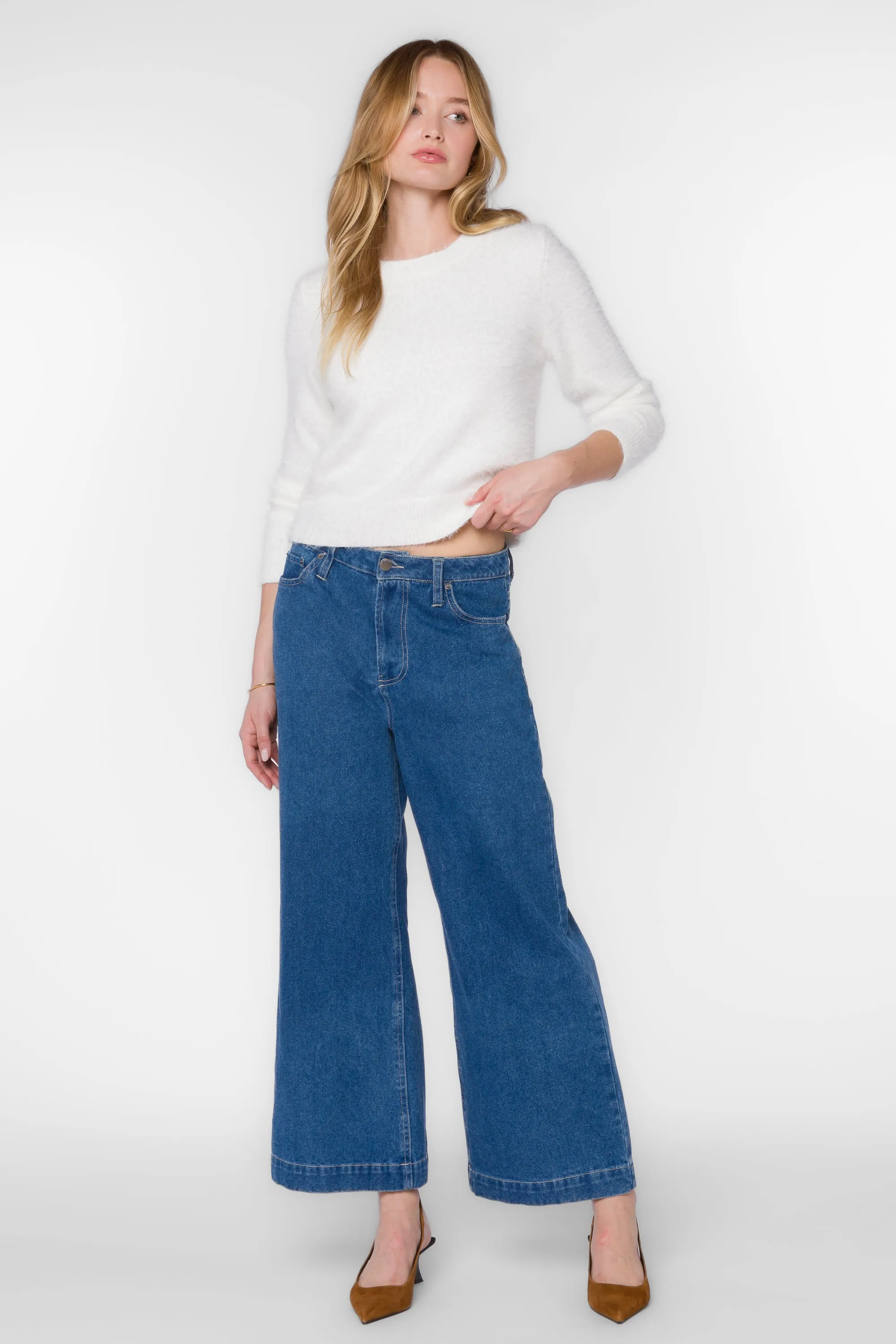 Zosia Ecru Sweater